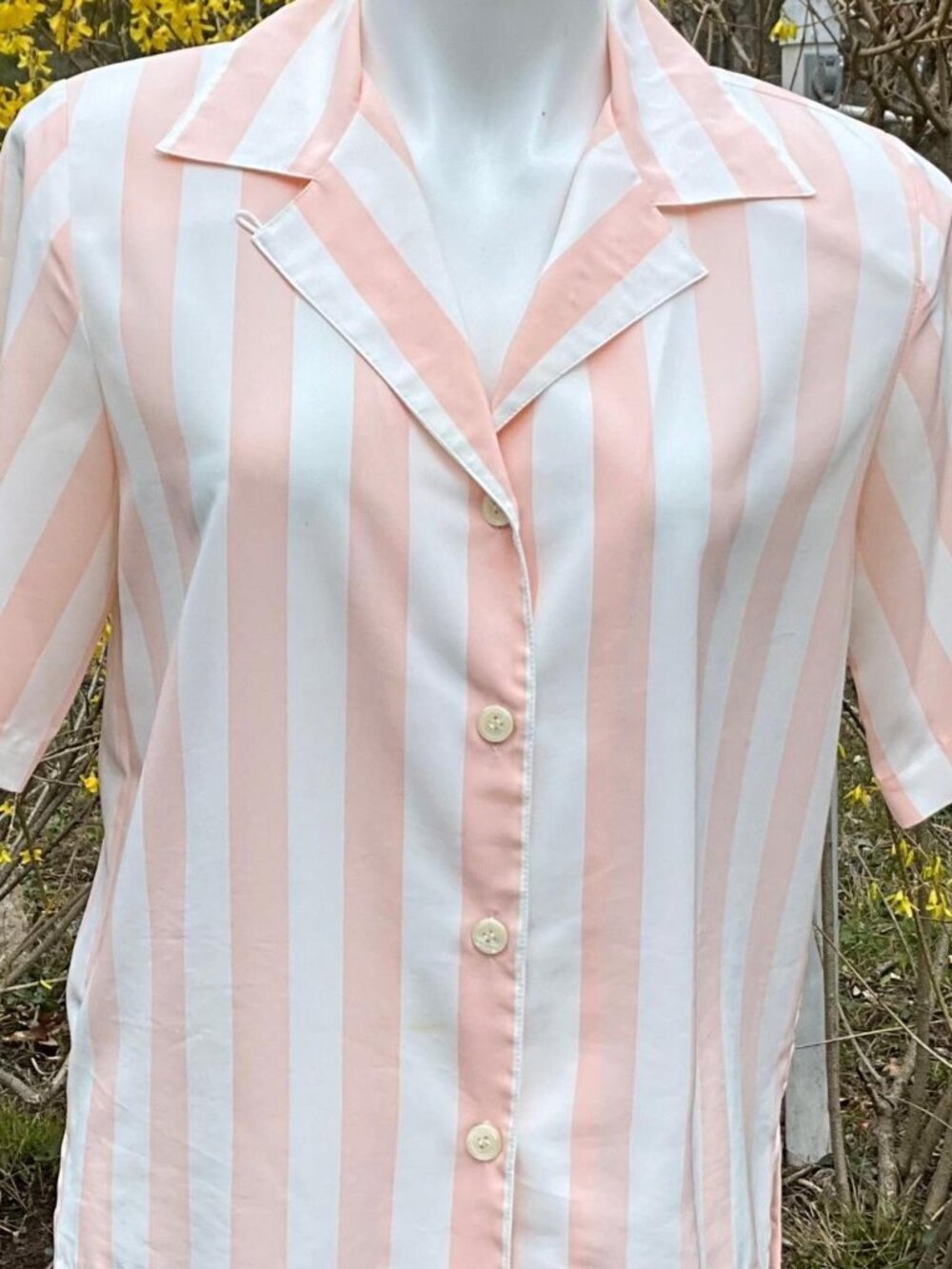 Vintage button up top
